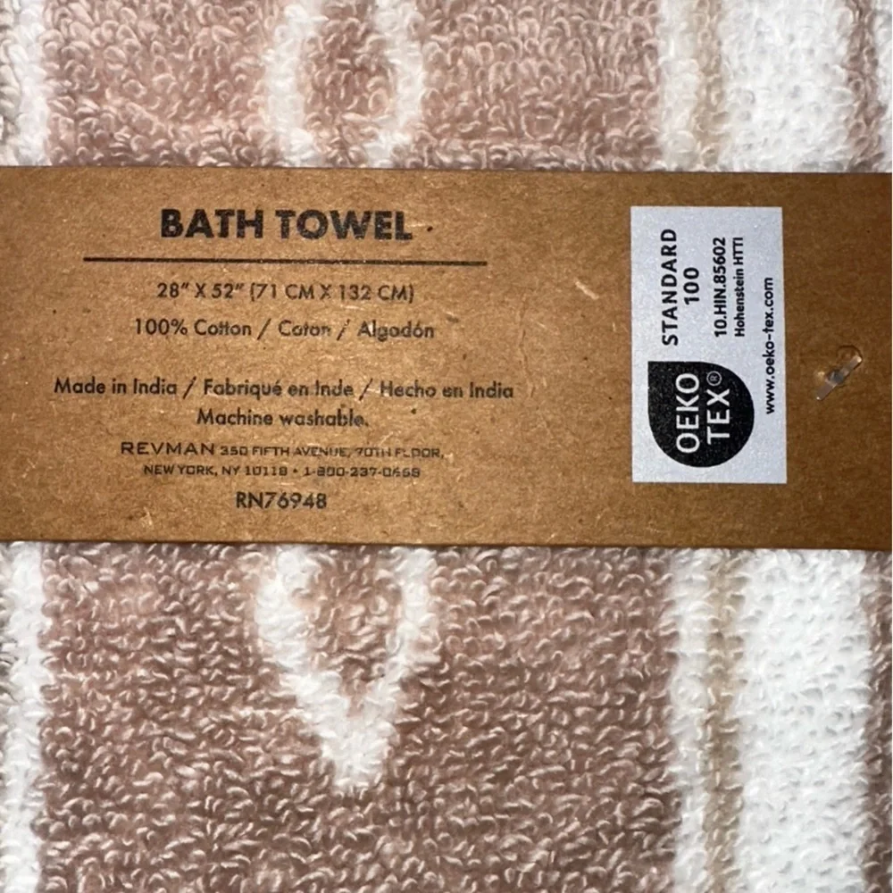NWT Wrangler Bath Towels Set Of 6 Coyote Sands Pink 4 Bath & 2 Hand